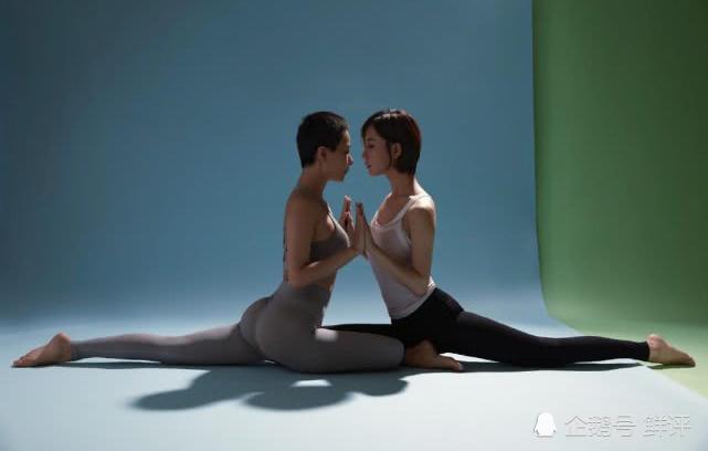 王珞丹与姐姐罕见瑜伽合体姐妹俩凹凸有致大秀好身材(图4)