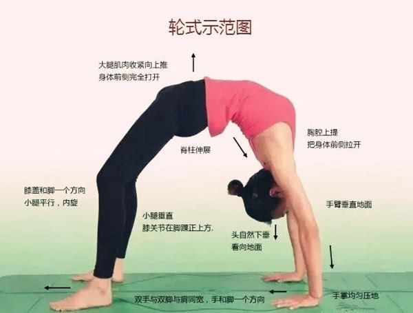 CQ9电子练习哈他瑜伽的轮式体式收紧大腿和臀部肌肉增强手臂力量(图2)